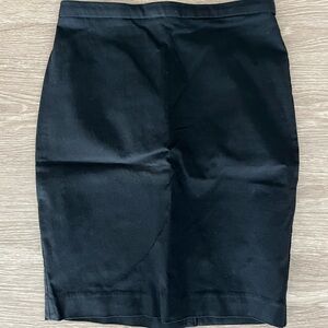 White House Black Market Classic Black Skirt